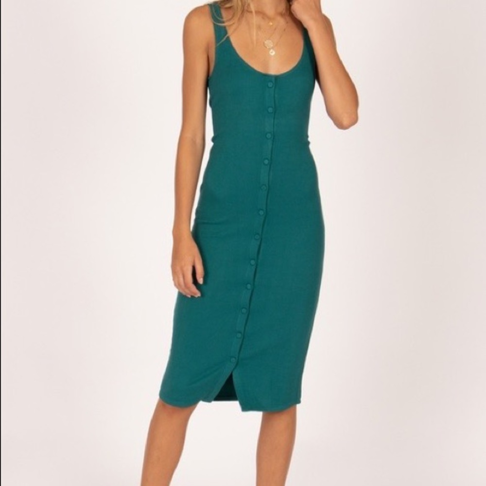 Ribbed tank dress medium